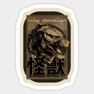 Kaiju: City Monster Sticker